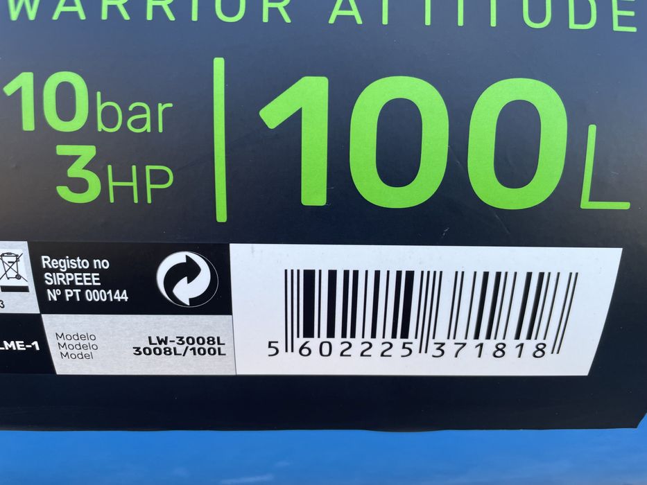 Compressor 100 litros 10 bar