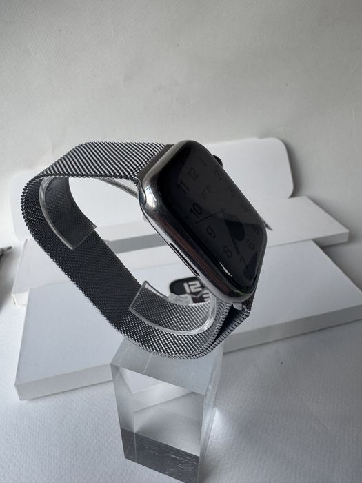 ‼️Apple Watch Series 8 45mm Stainless Steel Silver ‼️реміне Milanese