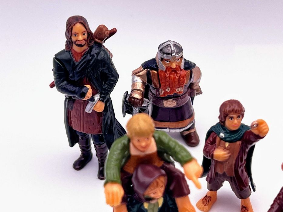 Senhor dos Anéis (Oito Figuras) Kinder Surpresa (Ferrero 2001)