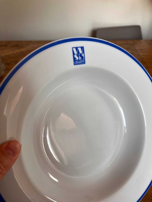 Talerz PRL WSS Społem głęboki na zupę Lubiana