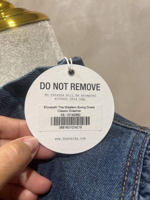 Стильна джинсова сукня DonnaIda