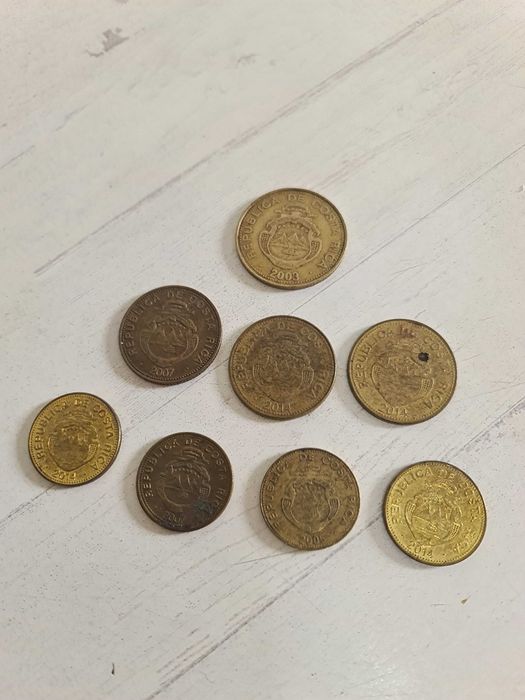 Conjunto Coleção Lote de Moedas Estrangeiras Coins Collection Foreign Countries Set Pack
