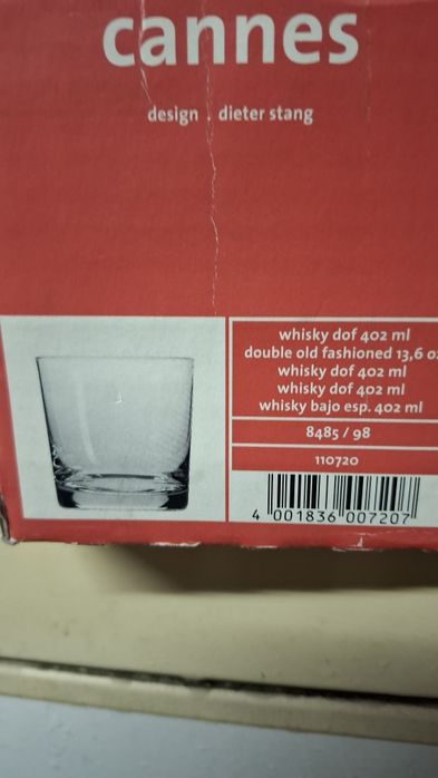 Conjunto 6 copos whisky Schott zwiesel