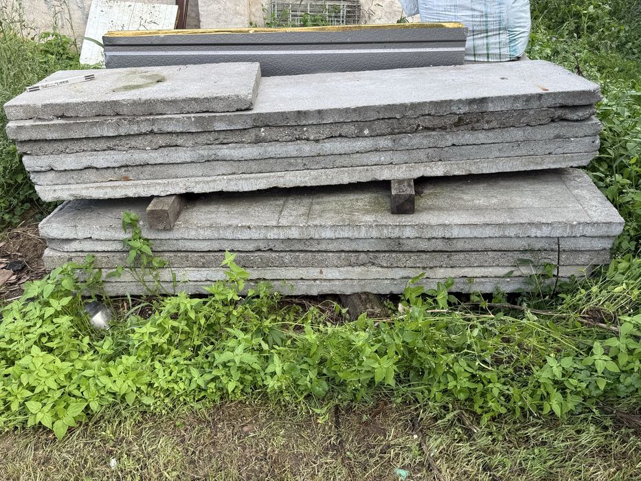 podwyższona grządka Płyta betonowa