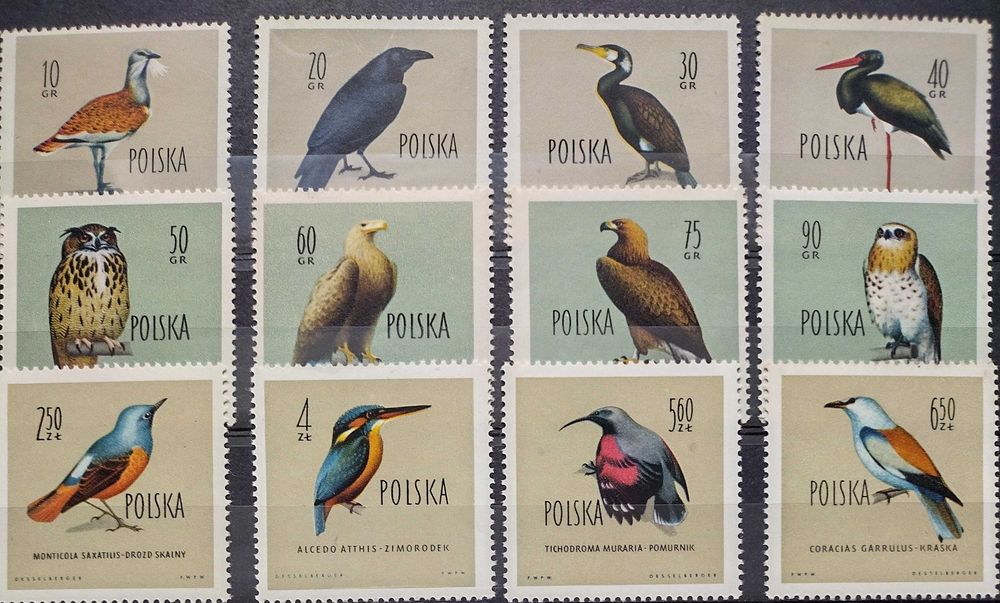 Znaczki pocztowe rok 1960-1