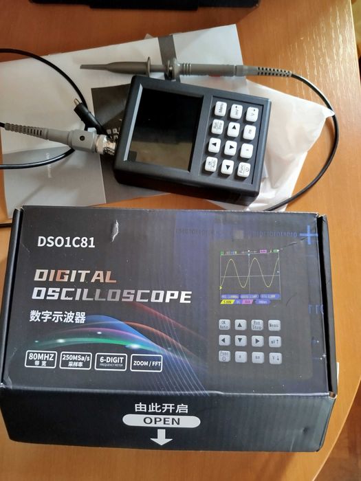 Осцилограф DSO1C81 Zeeweii 80Mhz