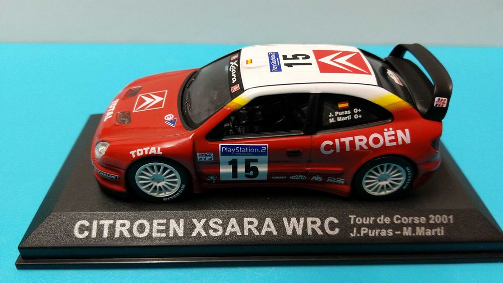 Citroen Xsara WRC #15 : Winner Rally Córsega 2001 - Altaya esc 1/43