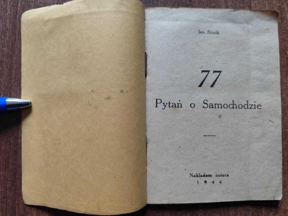 77 Pytań o samochodzie 1944