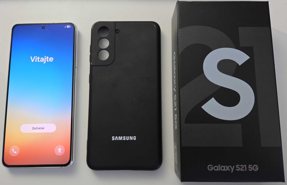 Samsung Galaxy S21 5G 256GB - Branco - Excelente Estado (Dual Sim)