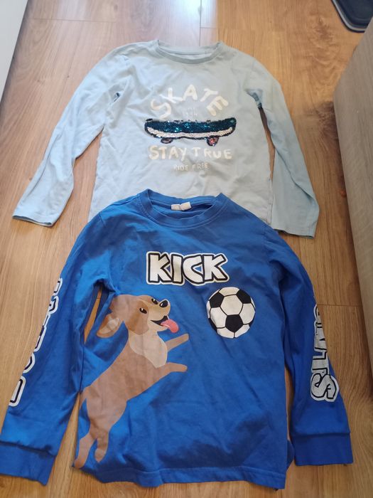 Zestaw 4 sztuk koszulek 122, Cocodrillo, H&M