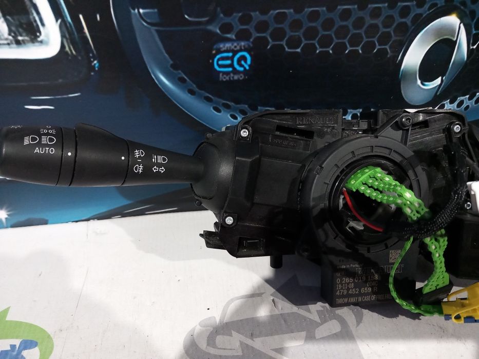 Manete comando piscas limpa vidros fita de airbag Renault