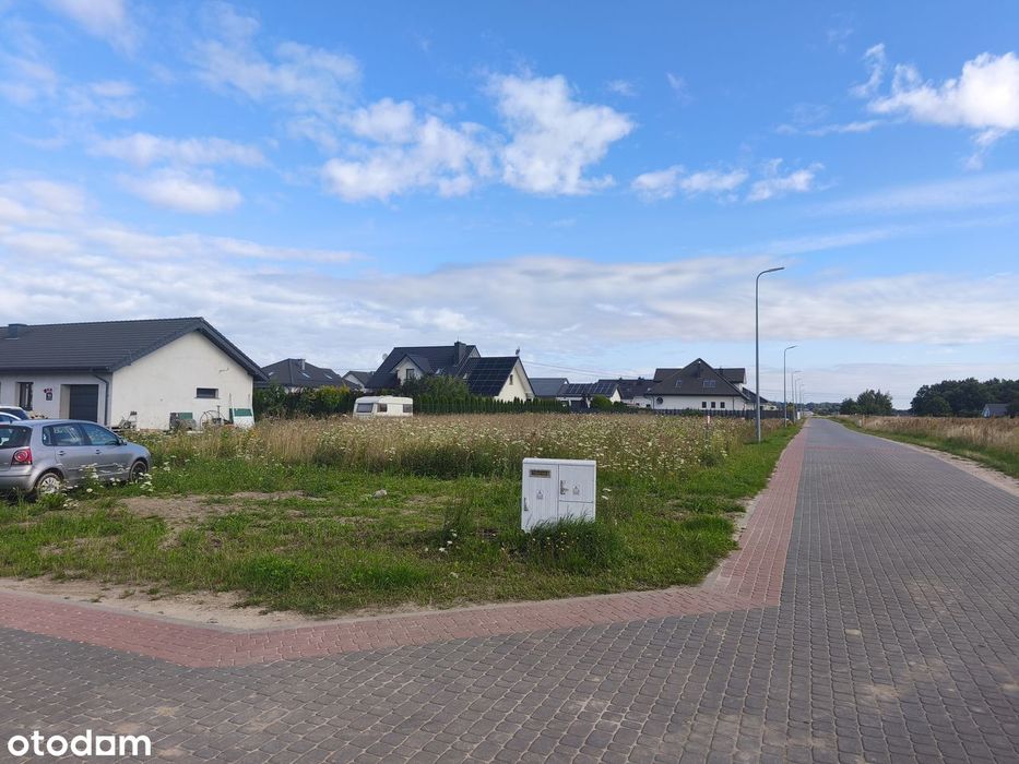 Działka budowlana 956 m² – Włynkówko, ul. Pogodna, Pełne uzbrojenie