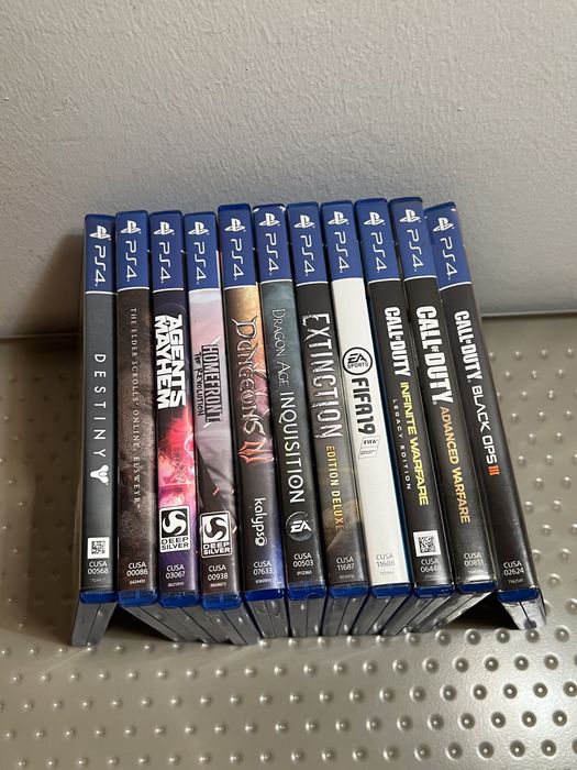 Lote de jogos para ps4
