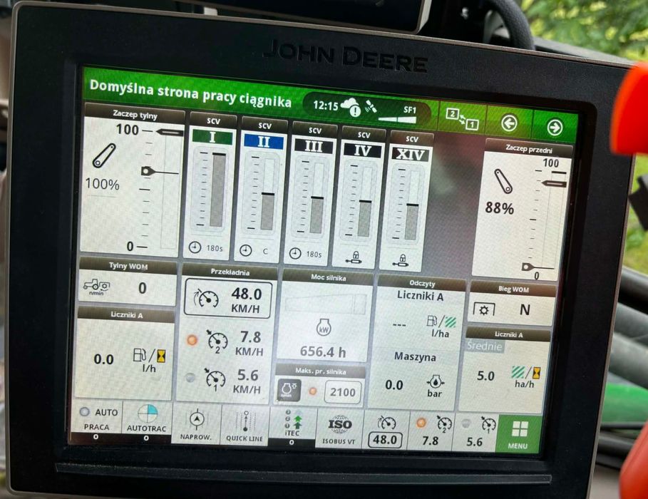 John Deere 6r155 commandPro 656 Mth !