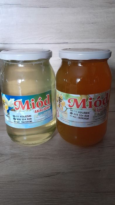 Lipowy i akacjowy miód