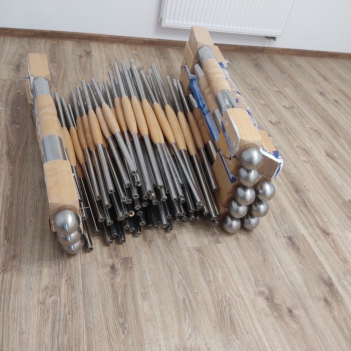 Tralki, słupki, balustrada