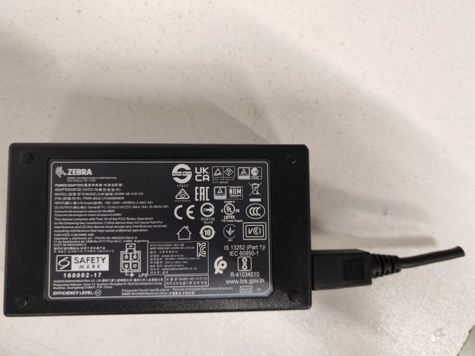 Блок живлення Zebra 12v 4.16AM