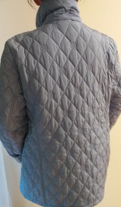 Kurtka Basler r40 pikowana błękitna liliowa