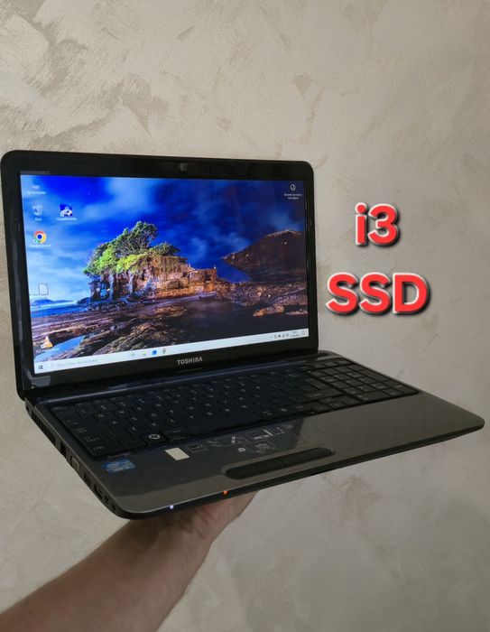 Laptop Toshiba 15,6" | intel core i3 | dysk SSD | super stan