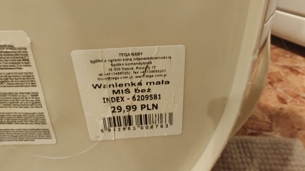 Wanienka dla dziecka