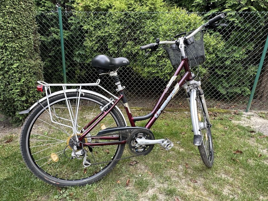 Unibike Voyager damski bordowy