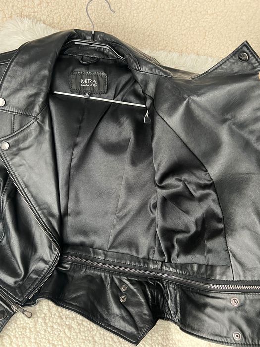 Куртка косуха з натуральної шкіри