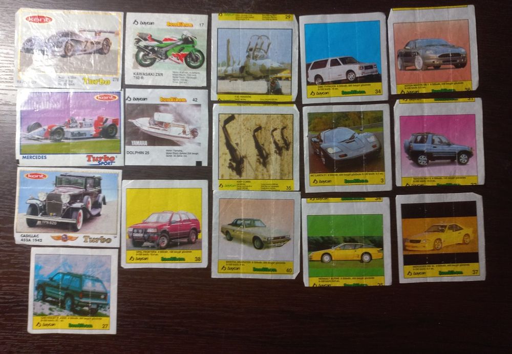 Продам вкладыши от жвачек BombiBom БомбиБом дональд tiptip