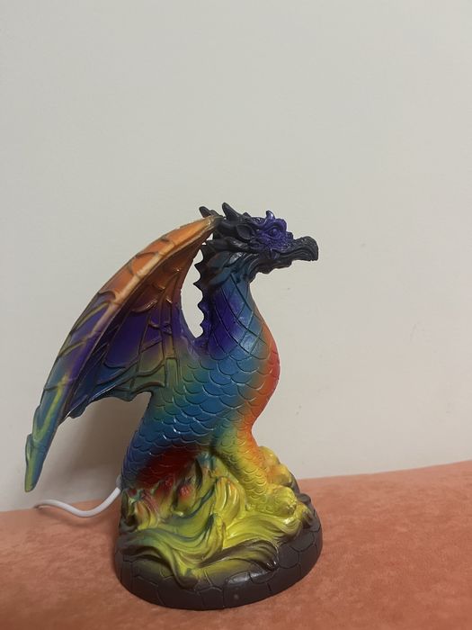 Candeeiro Dragão Iluminado