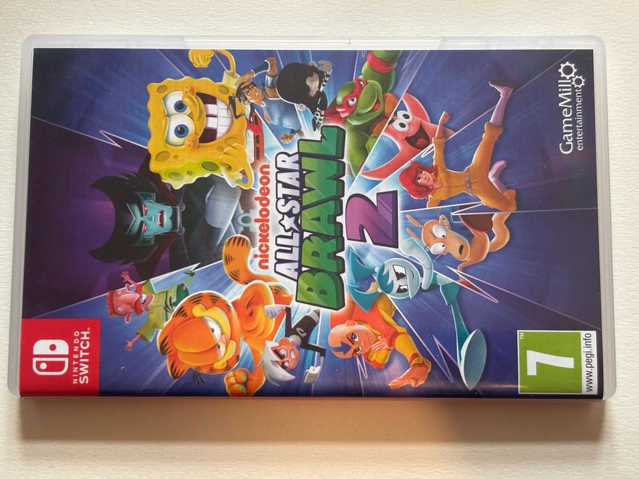 Nintendo Switch - jogo nickelodeon "All Star BRAWL 2"