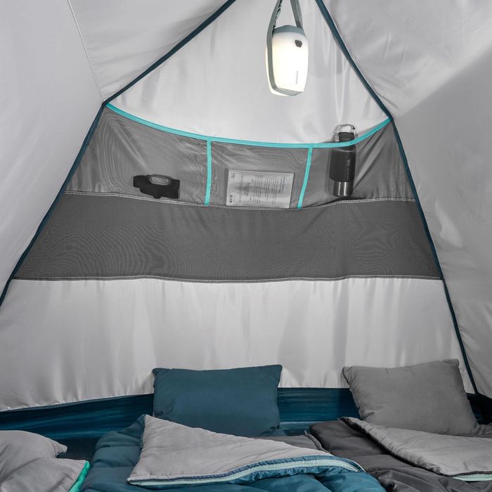 Tenda de Campismo 3 pessoas, MH100 3 cinzento