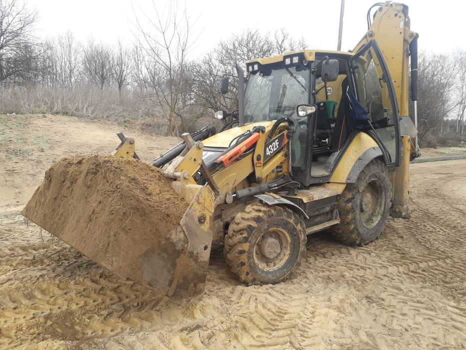 Usługi koparko-ładowarka, Prace ziemne, Rozbiórki, Korytowanie,