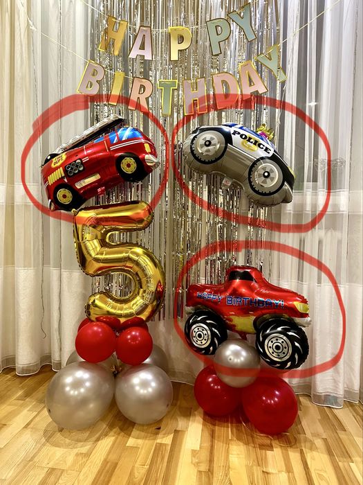 Декор кульки фольговані фотозона