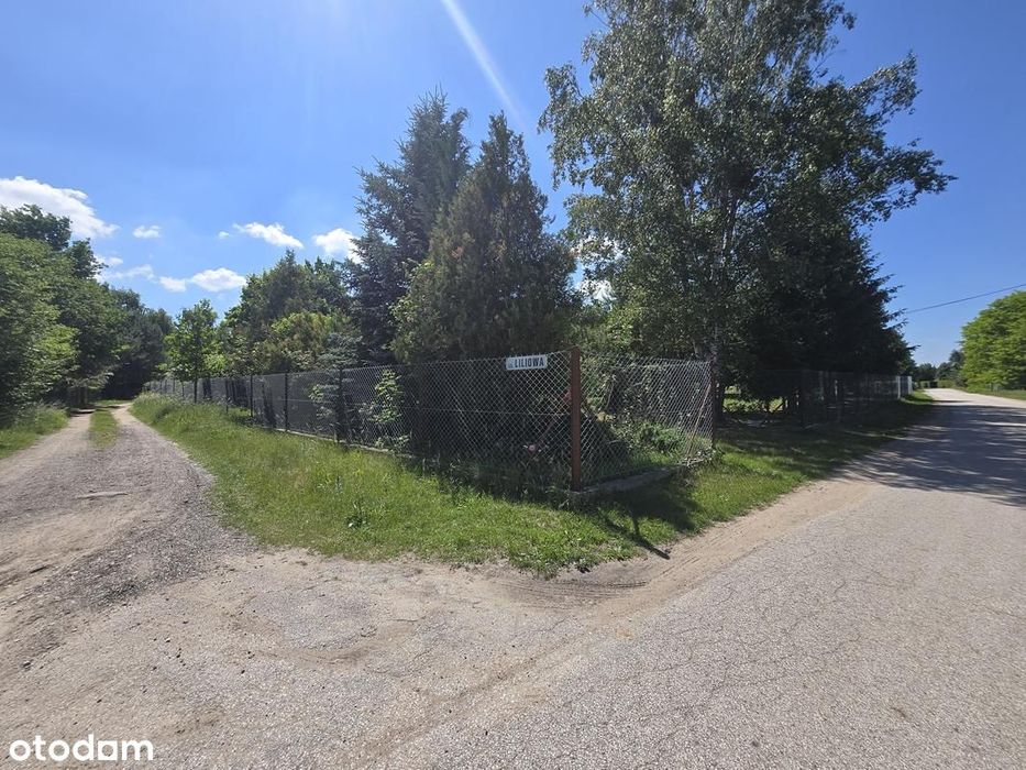 Idealna działka 1002m2 blisko jeziora