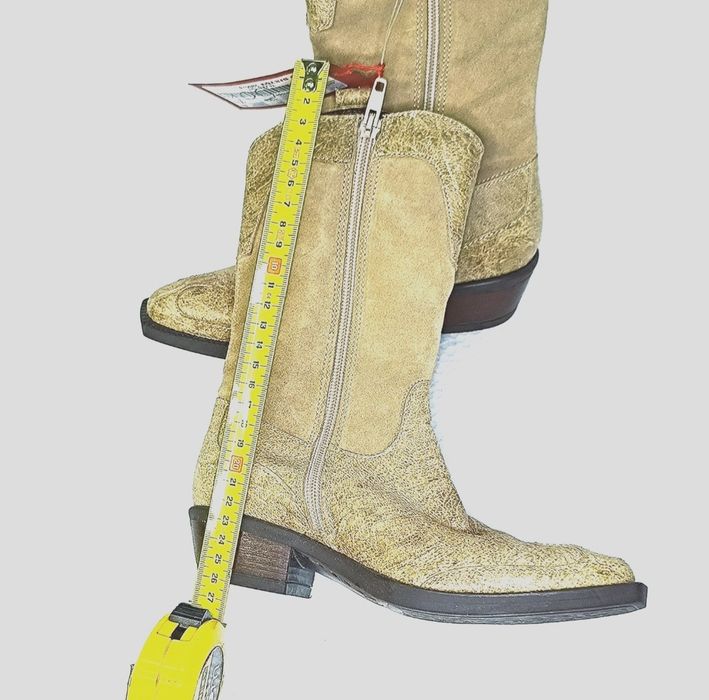 Miss Sixty 2006 Vintage Girls Western Leather Boots NWT Deadstock 31