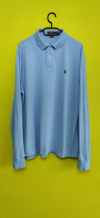 Longsleeve  niebieski oryginał od Ralph Lauren| Rozmiar XL stan ideal