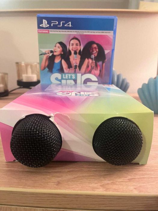 Singstar 2022 - jogo e microfones