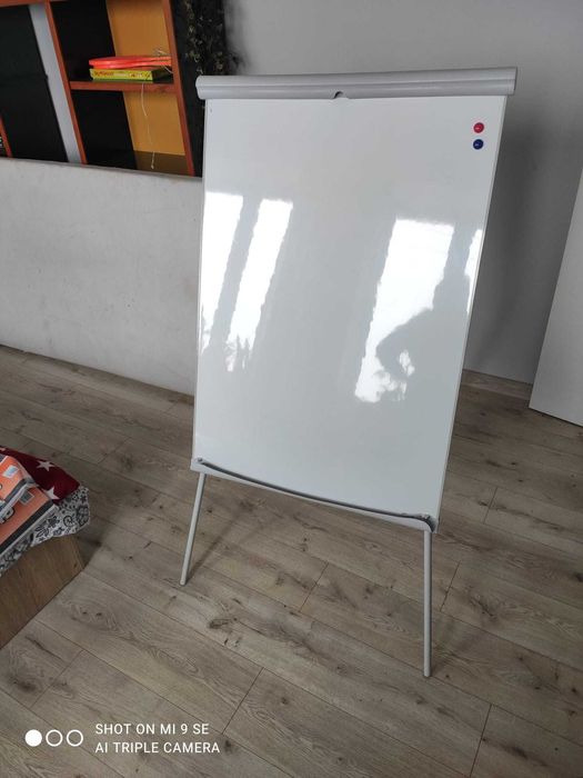 Tablica Flipchart magnetyczna + 3x bloki