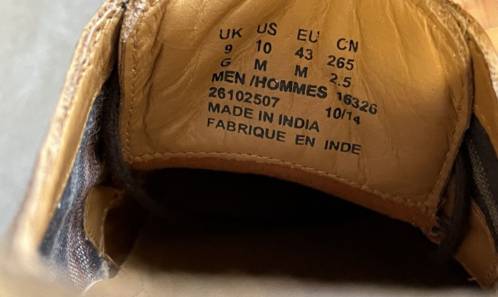 Дербі clark’s шкіряні коричневі туфлі кларкс novato plain clark’s