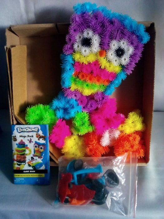 Дитячий конструктор ліпучки bunchems на 400+ відмінний стан