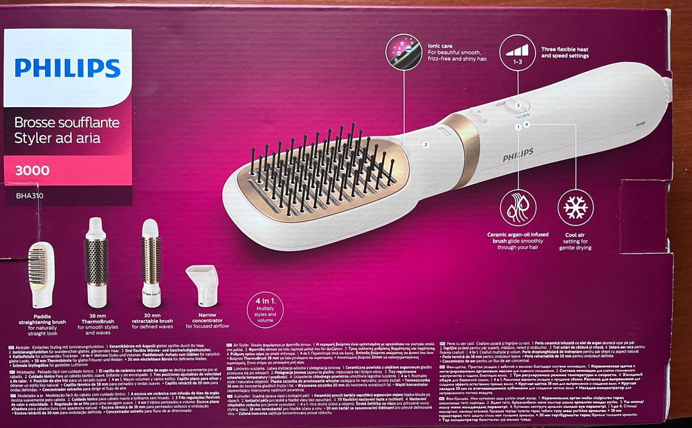 Фен-щітка Philips, серії 3000