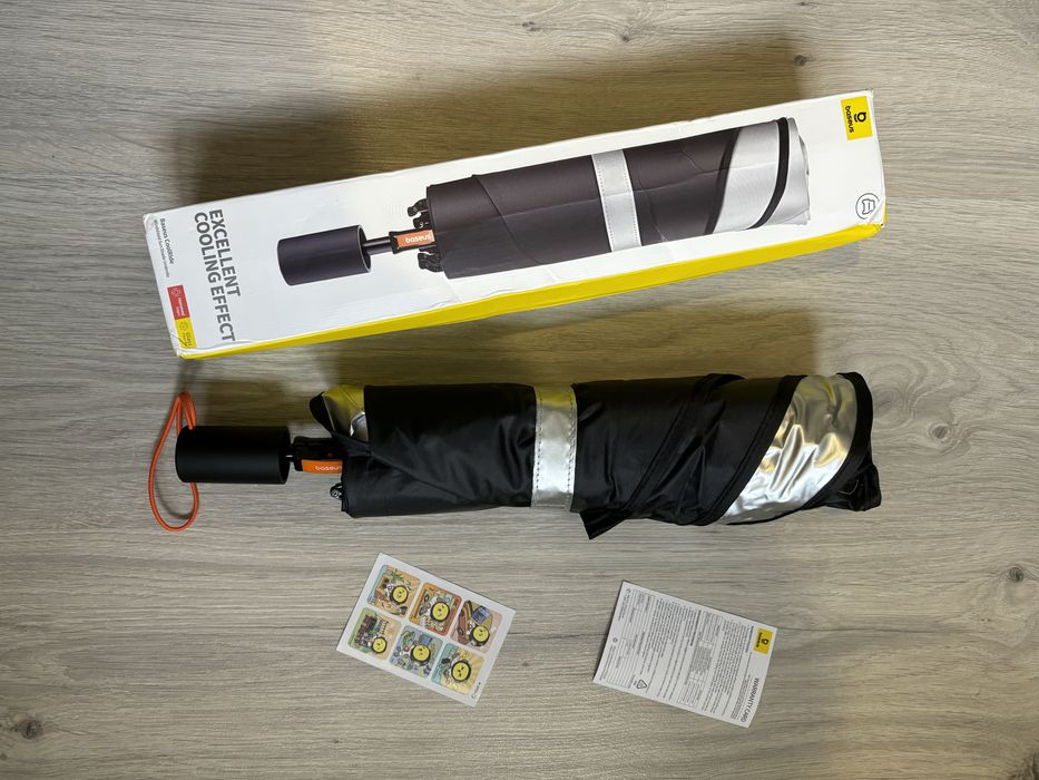 Парасоля протектор лобового скла оригінал Baseus BS-CN013 142х75 мм