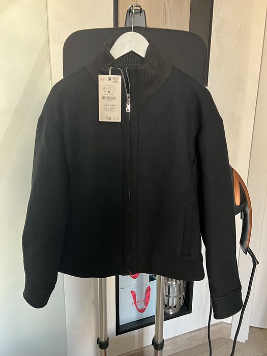 Вовняна куртка бомбер ZARA!