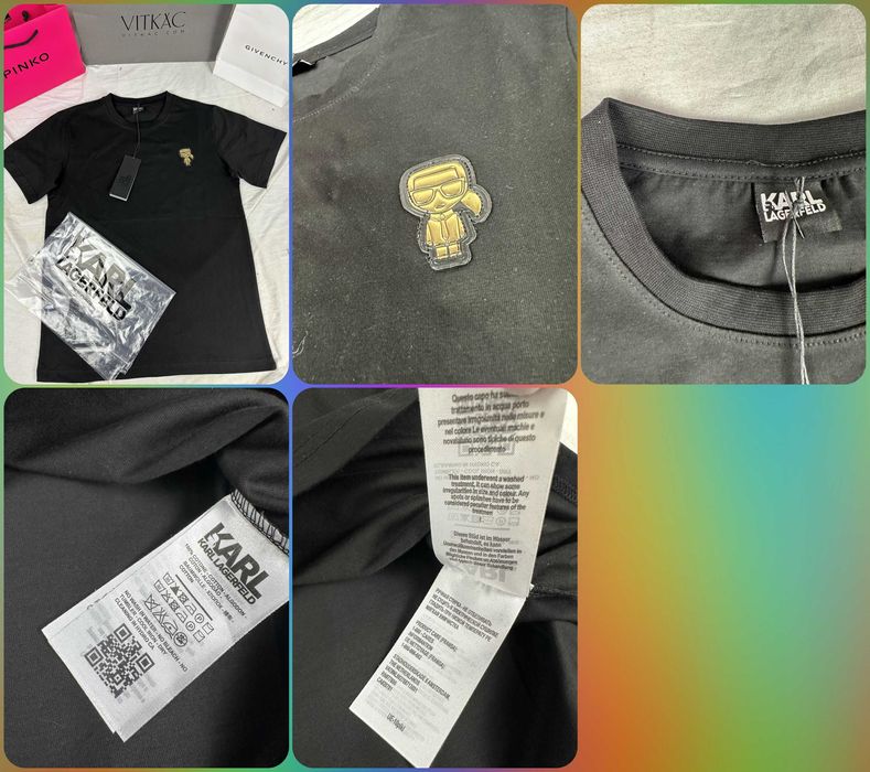 Koszulka karl lagerfeld t-shirt ralph lauren koszulki męskie nowość