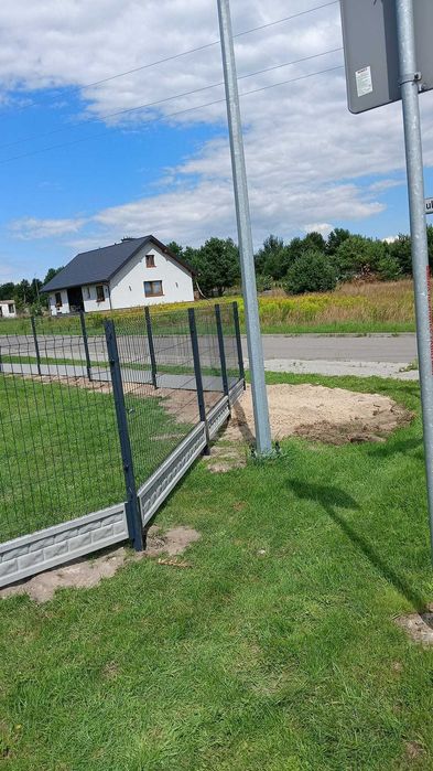 Ogrodzenia panel/Joniec montaż