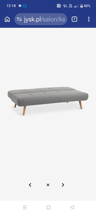 Kanapa rozkładana Jysk