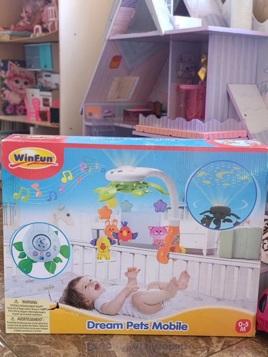 Продам музичний мобіль WinFun Dream Pets з проектором