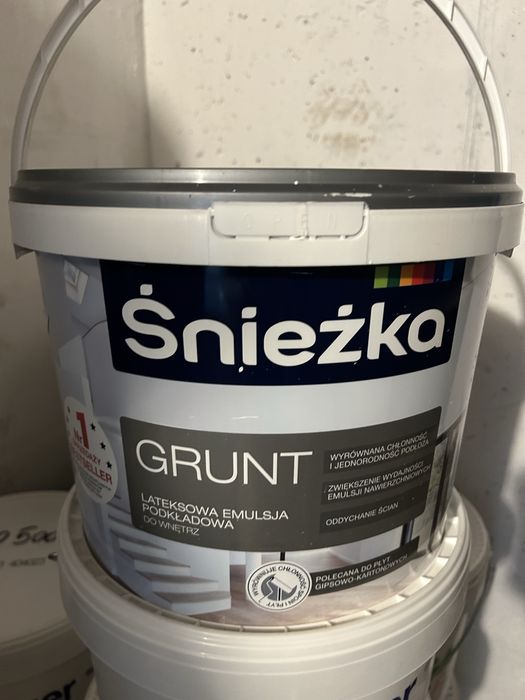 Farba , gladź, grunt