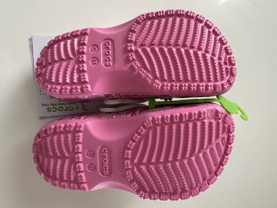 Crocs Hello Kitty r.28/29 C11 klapki chodaki nowe Krakow gratis piny