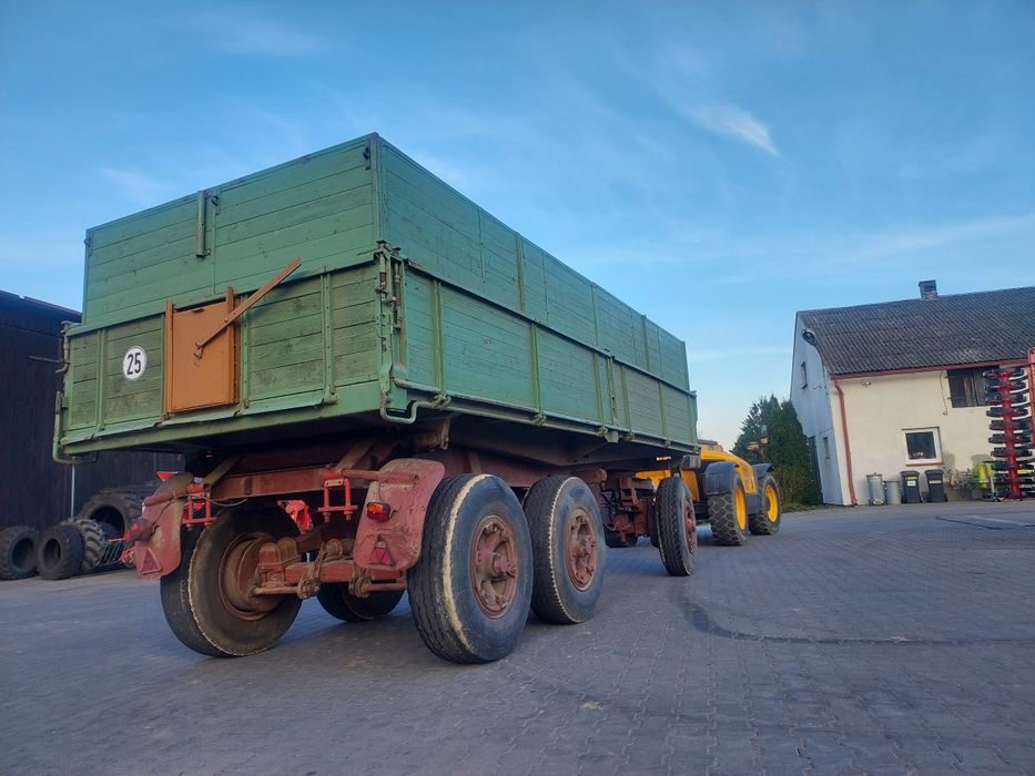 Przyczepa rolnicza  3 osiowa wywrotka 24 ton