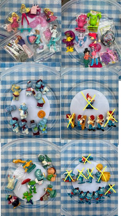 Кіндер 2025 Габі принцеси, маріо, єдинороги